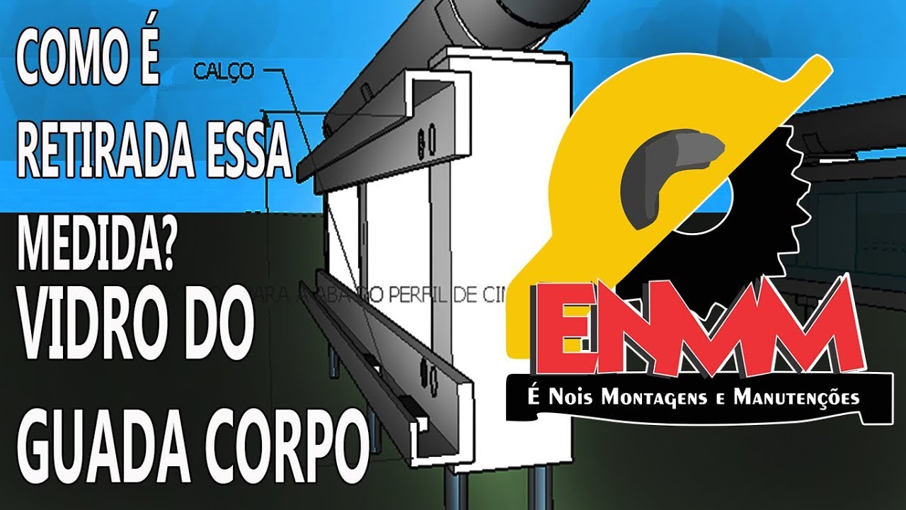 SEGREDO REVELADO - COMO SABER ALTURA DO VIDRO DO GUARDA CORPO