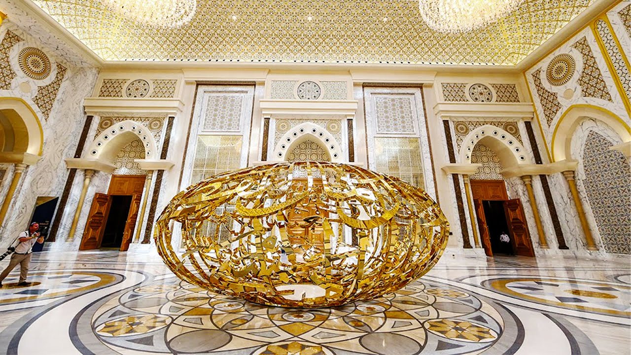 قصر الوطن ( قصر الرئاسة الإماراتي  أفخم قصر في العالم )