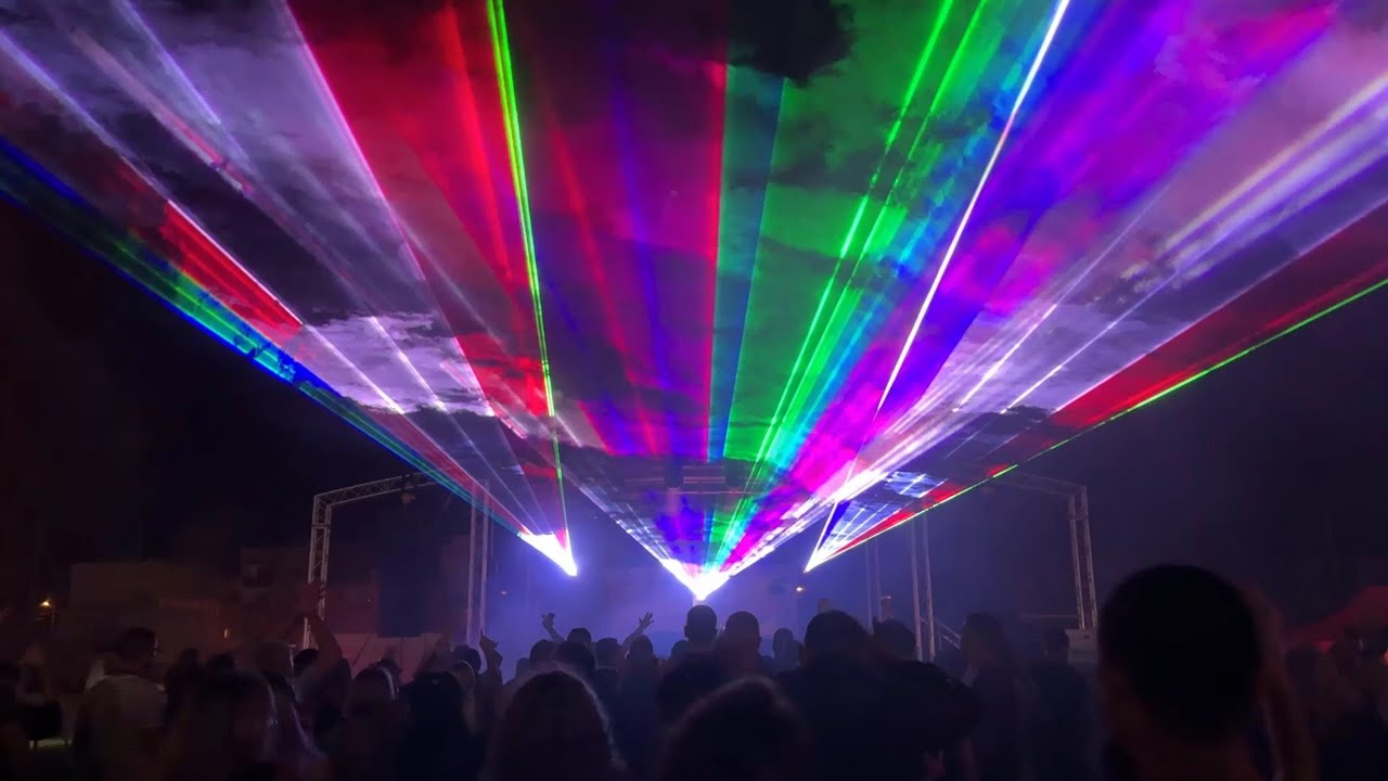 DJ Salis Laser Show / Pokaz Laserowy Paczków 2025