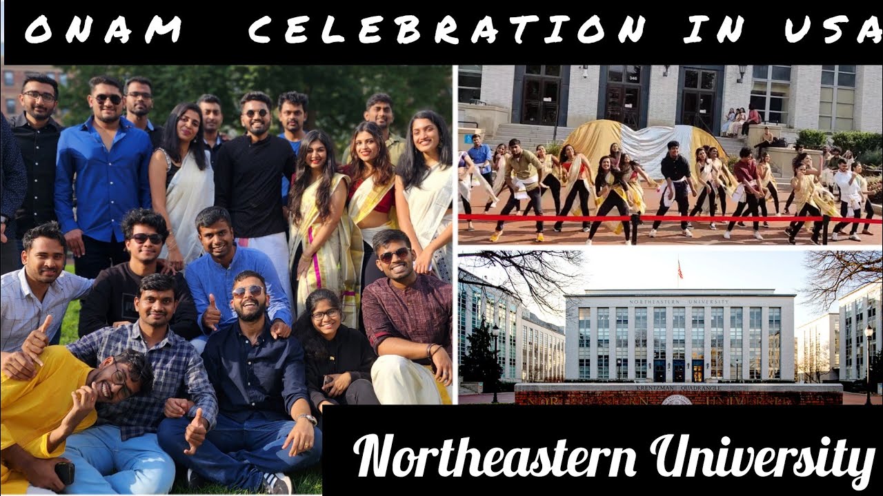 Northeastern University | Onam Celebration at NEU | Boston | MS in USA