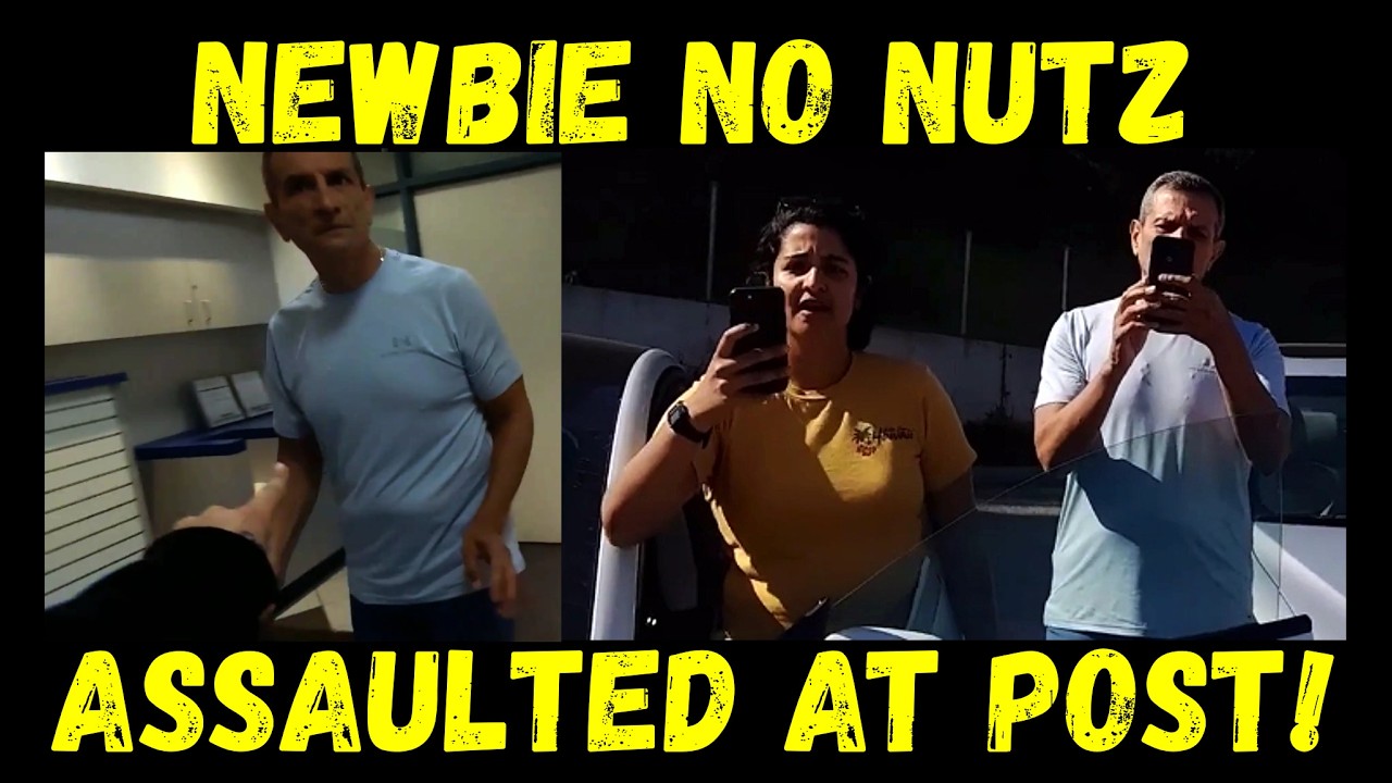 Newbie No Nutz Assaulted at Post Office!