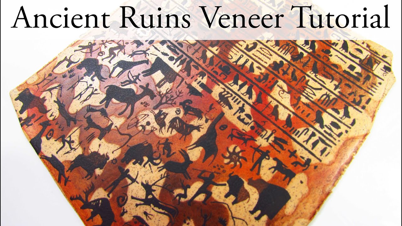 Polymer Clay Project: Ancient Ruins Veneer Tutorial