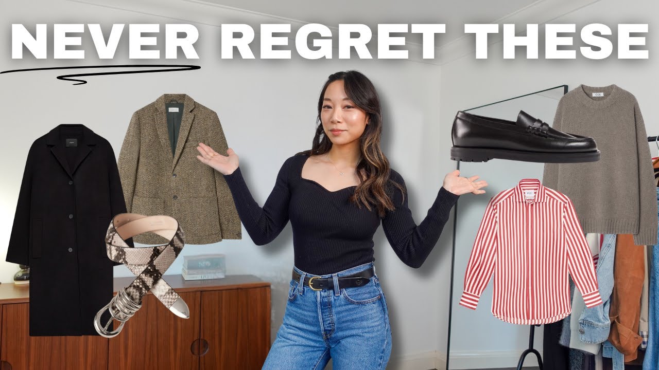 Wardrobe Investments You'll Never Regret  (+ What to Skip)