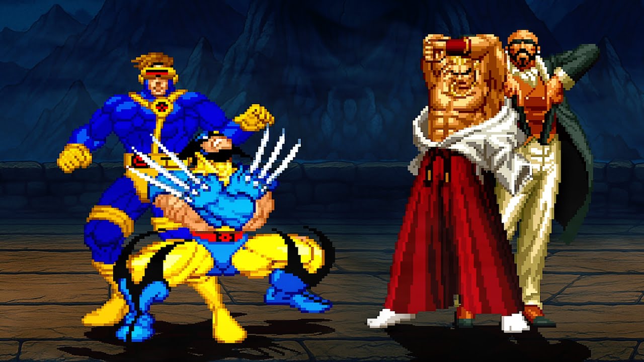 Marvel Vs. SNK - XMen and South Town Boss