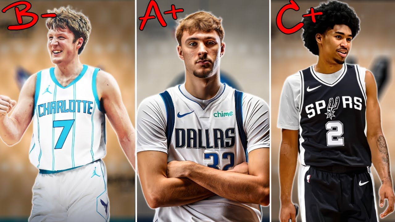 Grading Every Lottery Pick of the 2025 NBA Draft So Far...