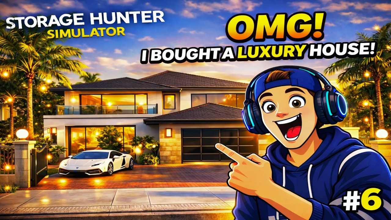OMG 😱 Luxury House BUY Kar Liya! | Storage Hunter Simulator Gameplay #6 | deepoj gaming