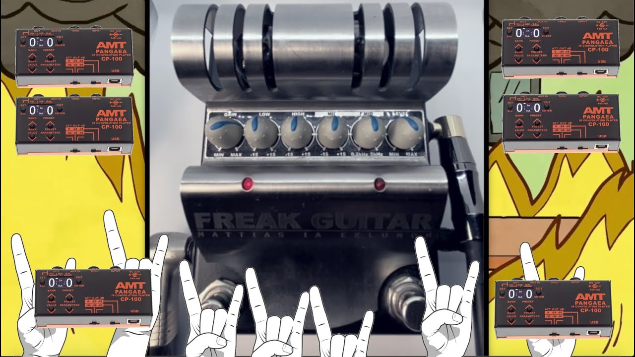 AMT Freak Guitar + AMT Pangaea CP100