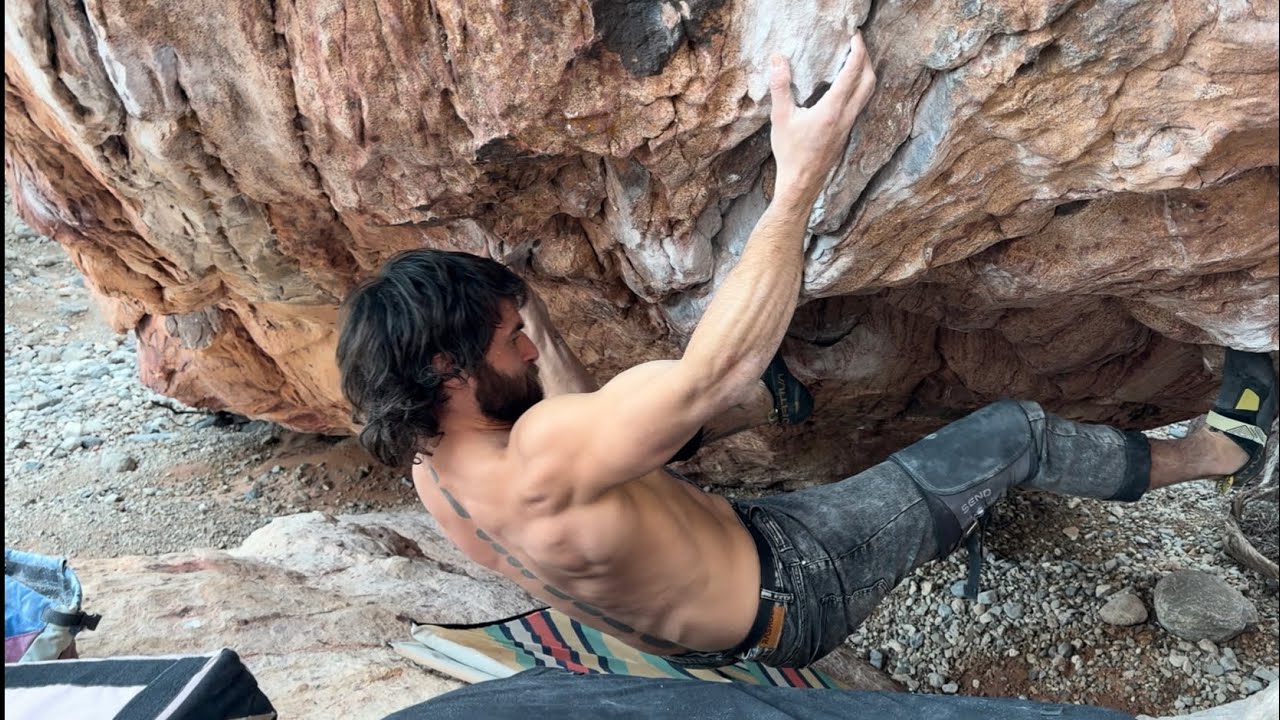 Error Correction • V8 • Red Rocks Bouldering