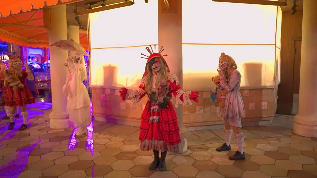 USJ ハロウィンホラーナイト雨天バージョン（ゴシック・キラー・キューティーズ）Gothic Killer Cuties Halloween Horror Nights 2022