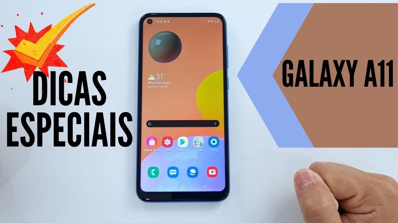 Galaxy A11 Dicas ESPECIAIS