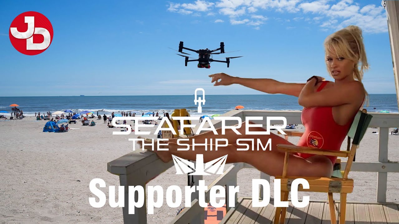 Дроны и наблюдение за заливом! НОВОЕ БЕСПЛАТНОЕ DLC для сторонников | Seafarer: The Ship Sim