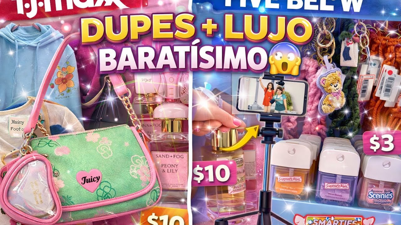 	FUI A TJ MAXX Y FIVE BELOW… Y CASI NO SALGO 😳🔥BARATO