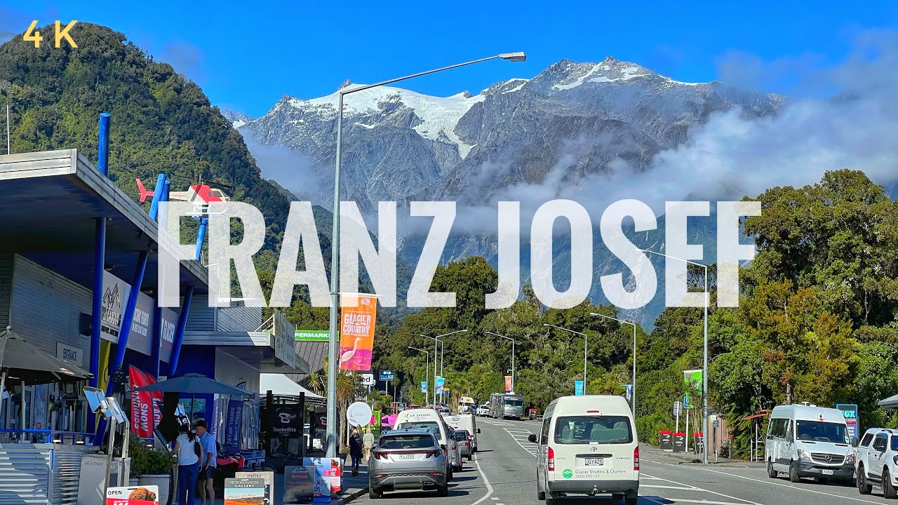 Franz Josef New Zealand Driving Tour 2024 4K | Glacier Country West Coast New Zealand | Travel