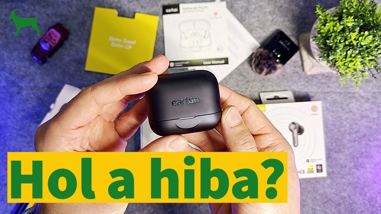 EarFun Air Pro 4+ TESZT – Dual driver, LDAC, ANC ennyiért?! 😳
