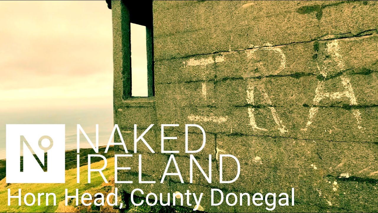 Horn Head in Donegal. Reminders of Ireland's recent violent past even in the most beautiful places