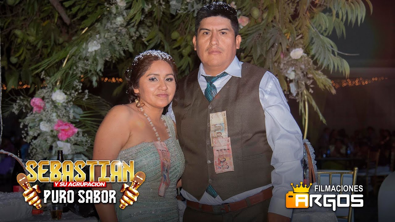 Sebastian Puro Sabor en Vivo - Matrimonio de Ronald y Cinthia. 📸 Argos Producciones📀