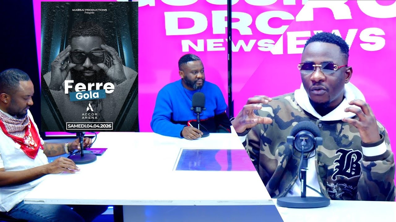 FERRE GOLA  Bilan ok  ACCOR ARENA, CODE 16 deja polemique avant sortie ,JB.MPIANA guest ?