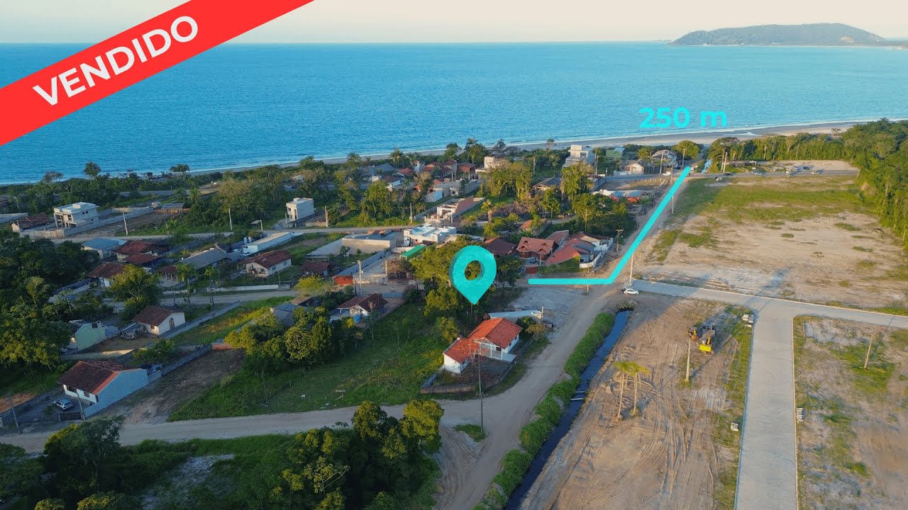 VENDIDO - Terreno em Itapoá-SC com 375m² por R$190.000