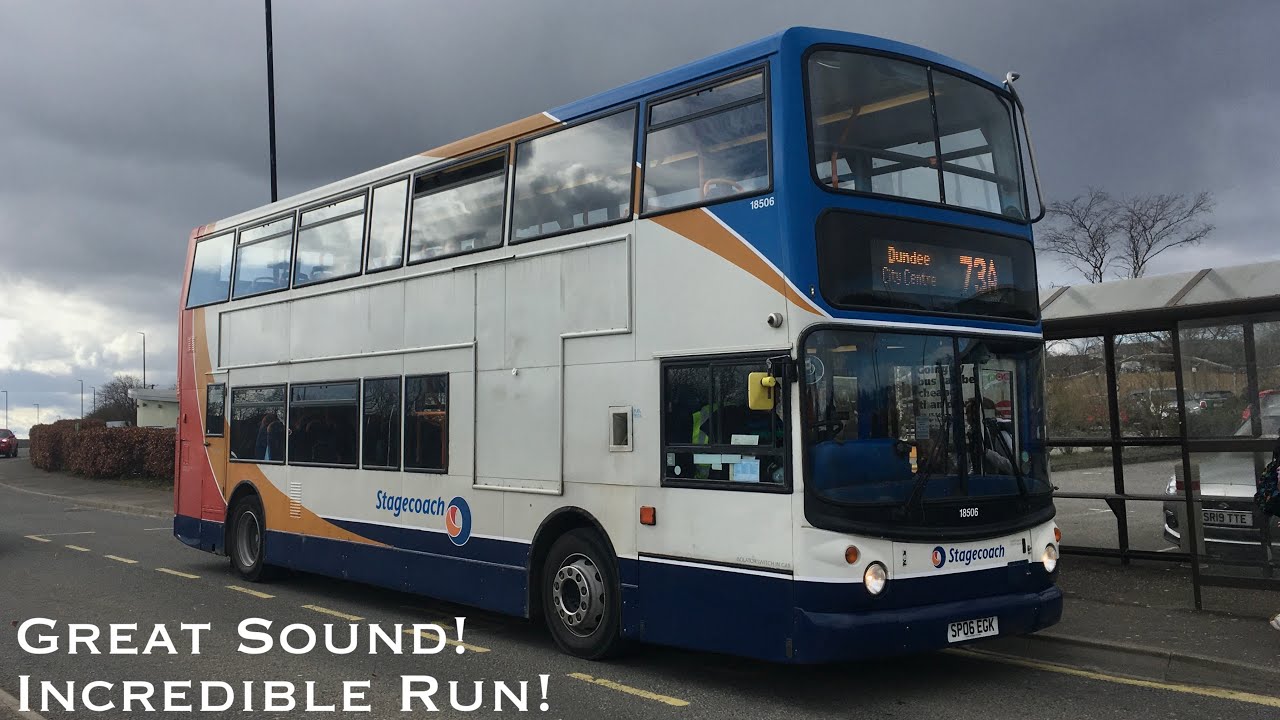 Constant Kickdown on an Alexander Dennis Trident! (SP06 EGK)