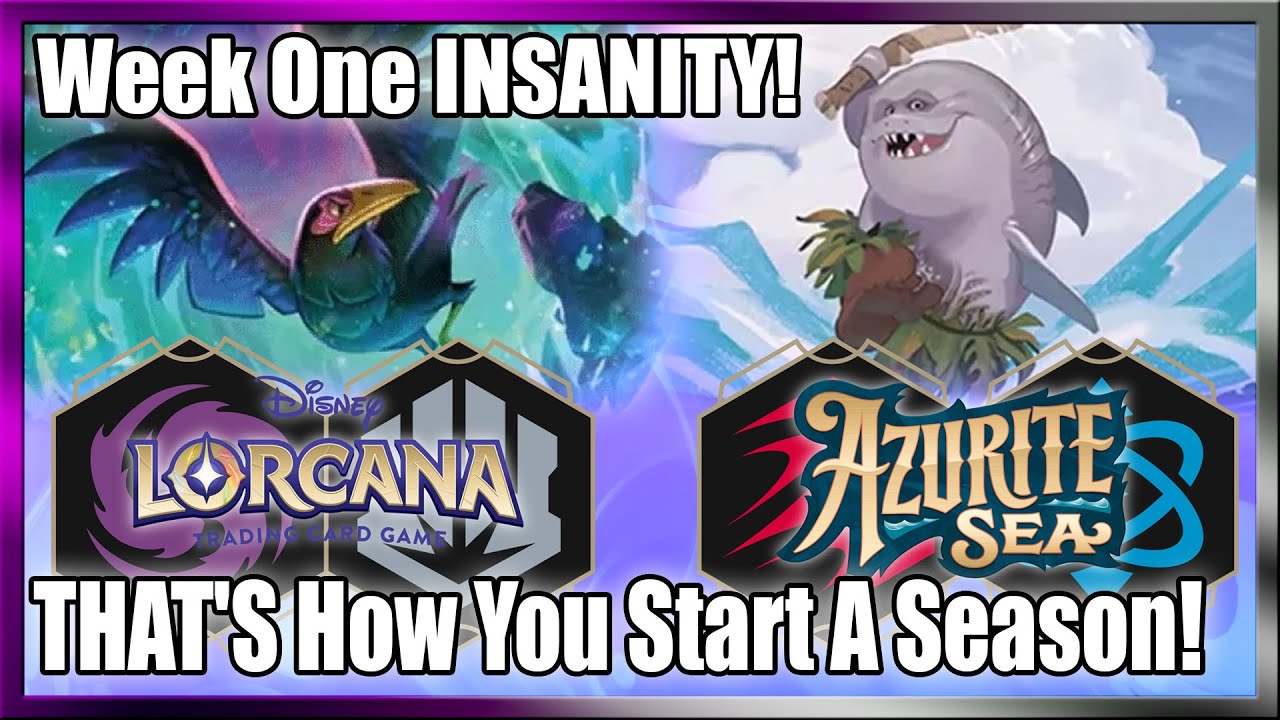 This Game SHOULDN'T Have Been THIS CLOSE! Amethyst Steel 🟣⚪ vs 🔴🔵 Maui Shark Ruby Sapphire! Lorcana