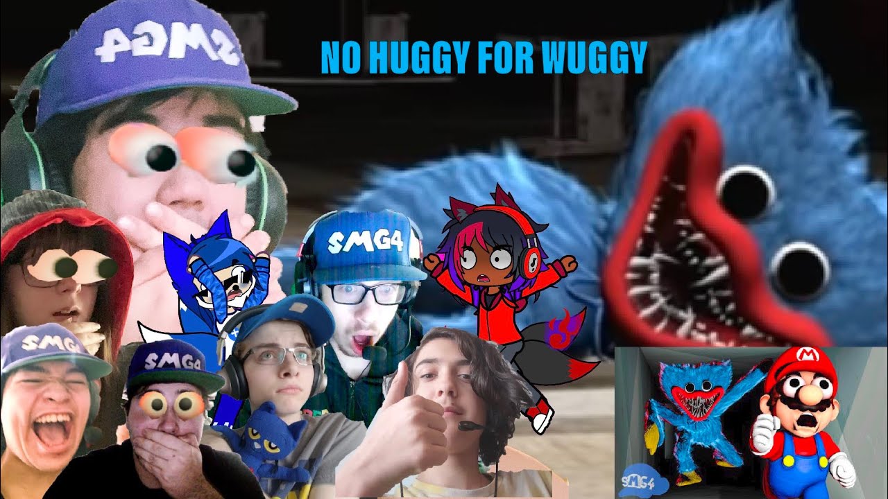 SMG4: If Mario Was In... Poppy Playtime Reaction Collab || NO HUGGY ON THIS WUGGY