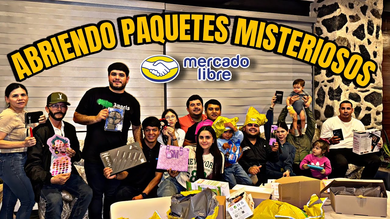 ABRIENDO PAQUETES MISTERIOSOS CON EL TEAM 📦😱/MAYVE CASTRO‼️