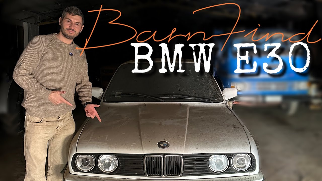 AM GASIT UN BMW E30 ABANDONAT DE 10 ANI 