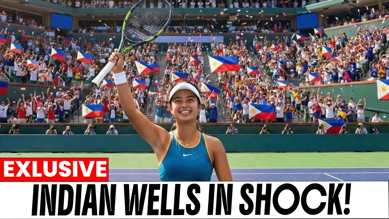 Indian Wells PACKED Like Never Before for Alexandra Eala! 🔥