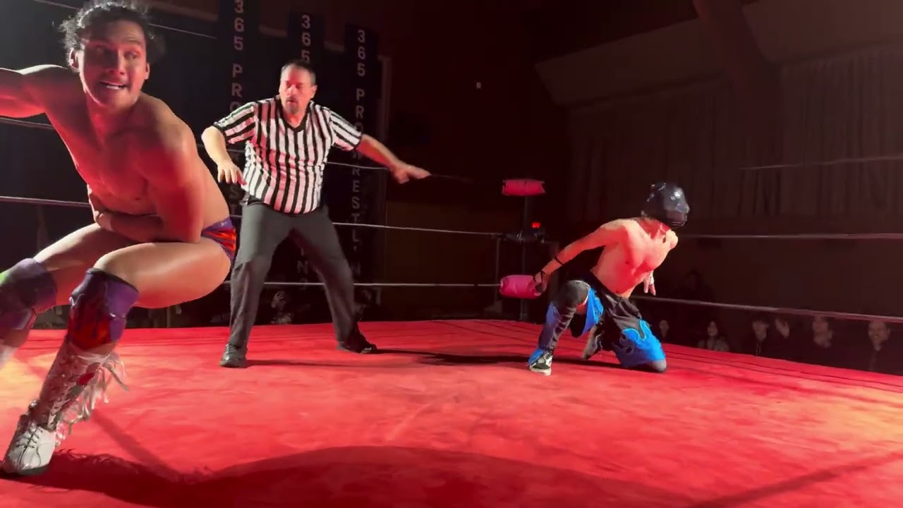 Inferno VS Damian Desire at 365 Pro Wrestling