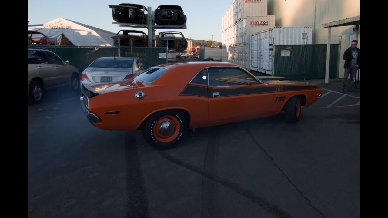 800HP CHALLENGER MARK ALMOST WRECKS INTO THE BUILDING