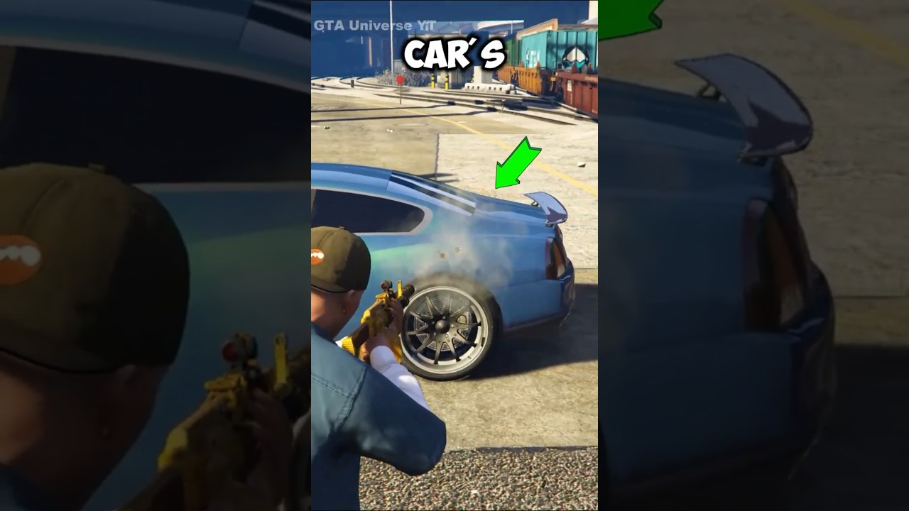 If You Shoot a Car&rsquo;s Gas Tank in GTA Definitive Edition Games?  #gta  #gtaonline
