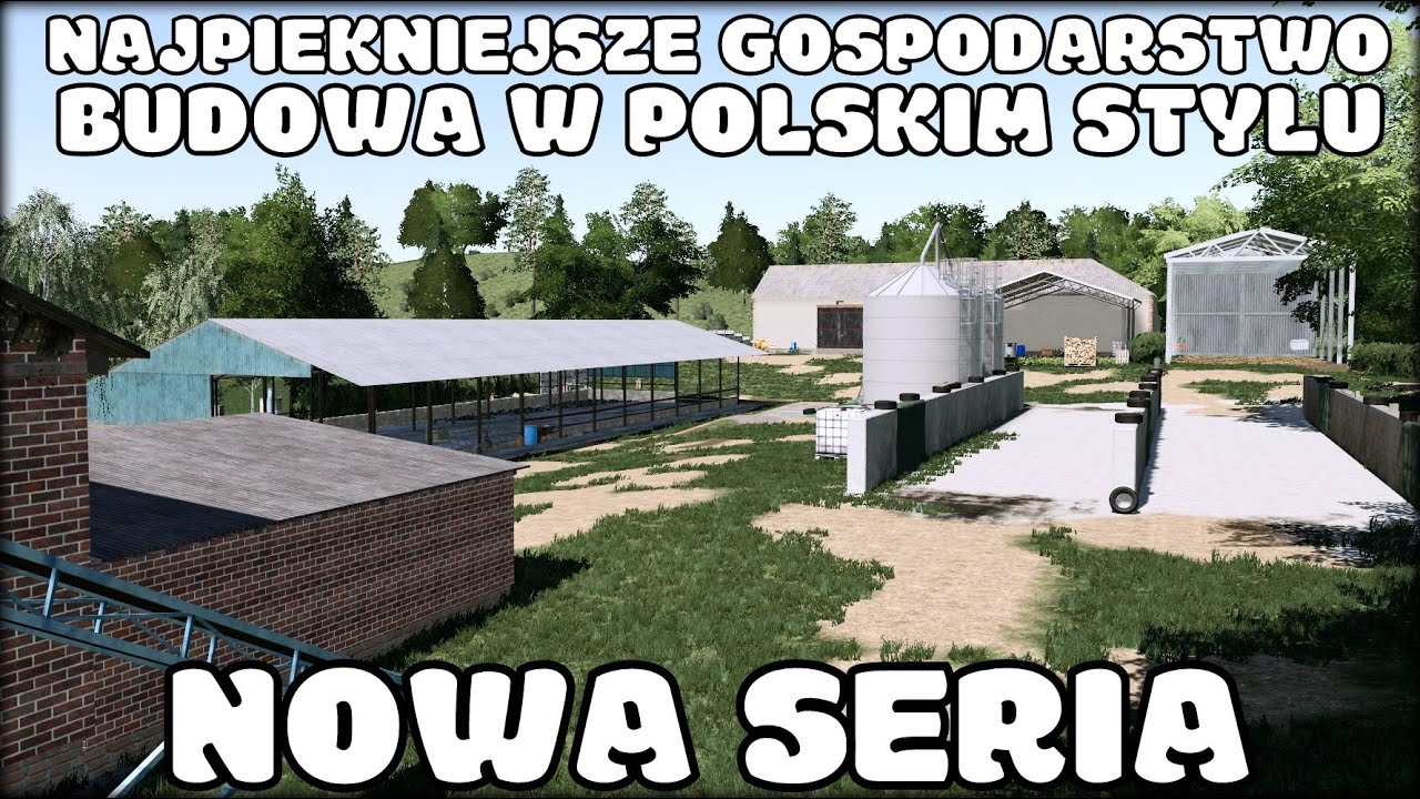 😱 NOWA SERIA 🔥 NAJPIEKNIEJSZE GOSPODARSTWO JAKIE ZROBIŁEM 🔥 BUDOWA GOSPODARSTWA 🔥 FS 19🔥 Polska Wieś