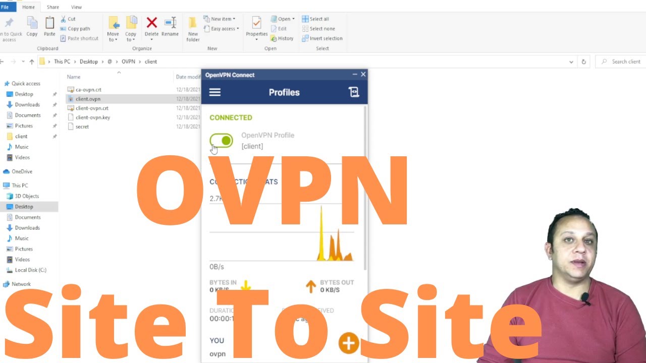 29- OVPN Site to Site - ربط الفروع عن طريق OVPN