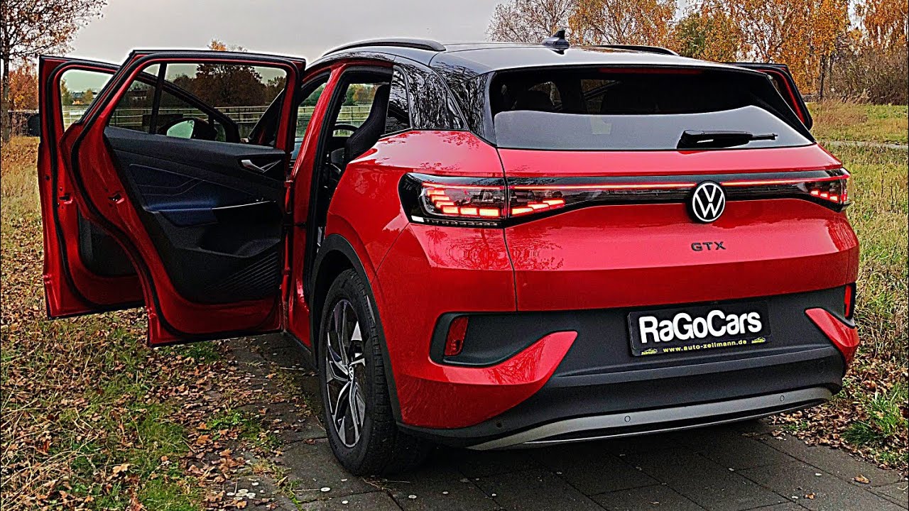 2022 VW ID.4 GTX - Finally Full Electric Volkswagen is Here - the Electric GTI? Visual Review