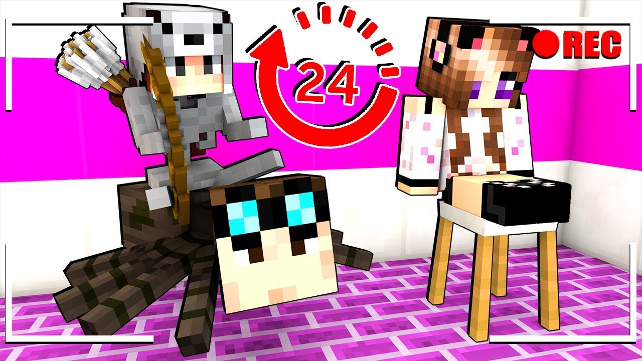 24 ORE NEL VIDEO DI ANNA SU MINECRAFT SENZA FARCI SCOPRIRE!!!