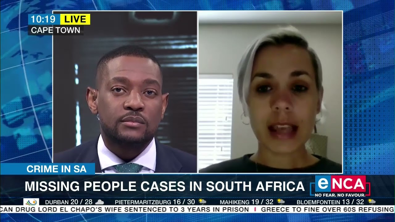 Missing people cases in South Africa