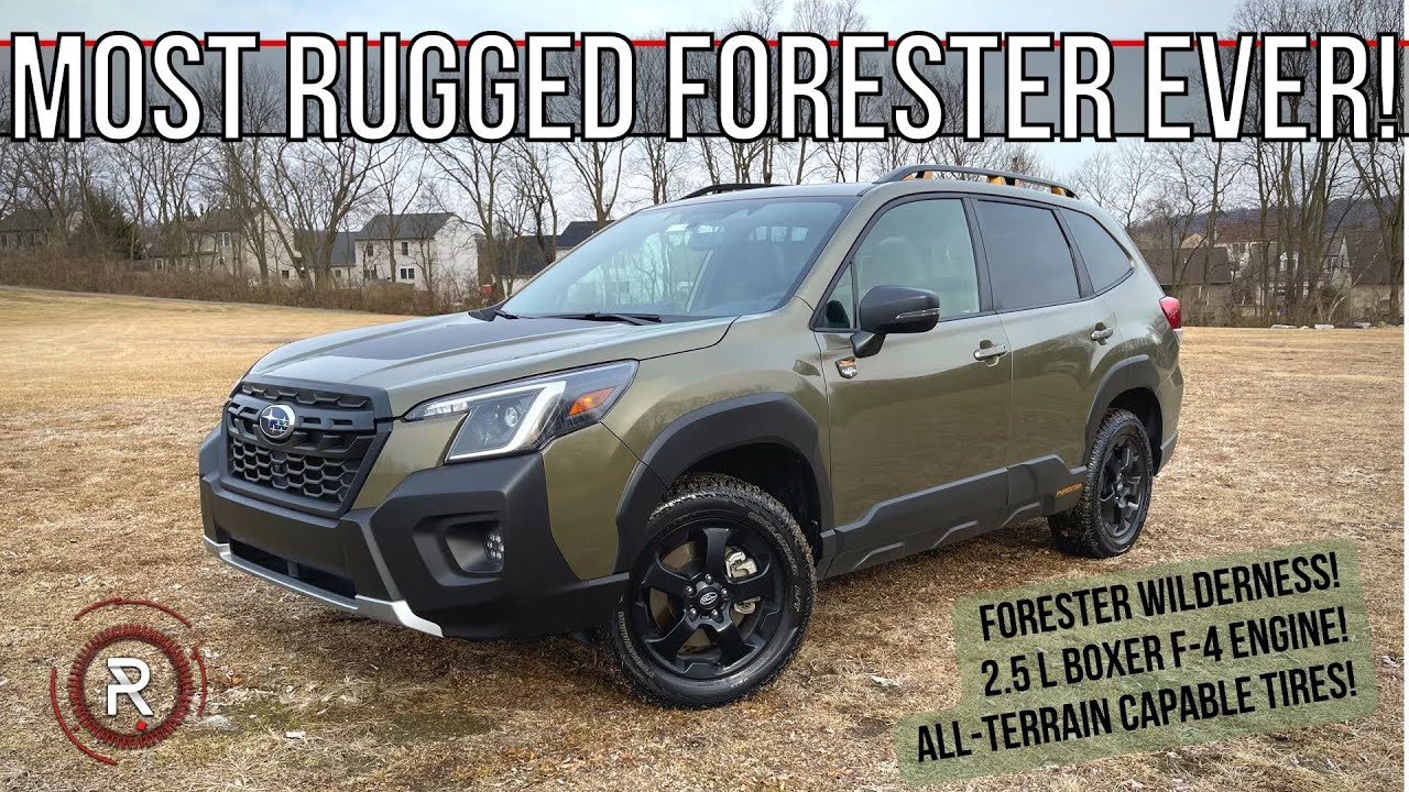The 2022 Subaru Forester Wilderness Is A Uniquely Rugged Compact SUV