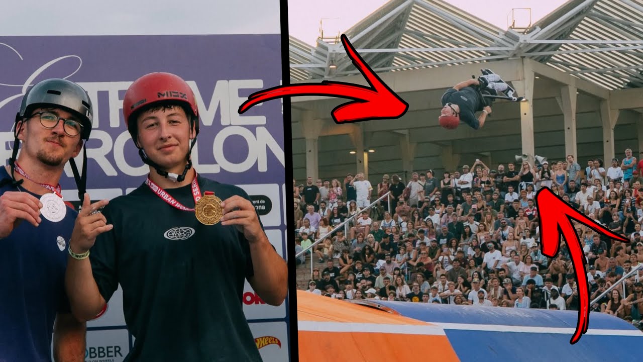 EXTREME BARCELONA 2025! * SCOOTER BEST TRICK HIGHLIGHTS *