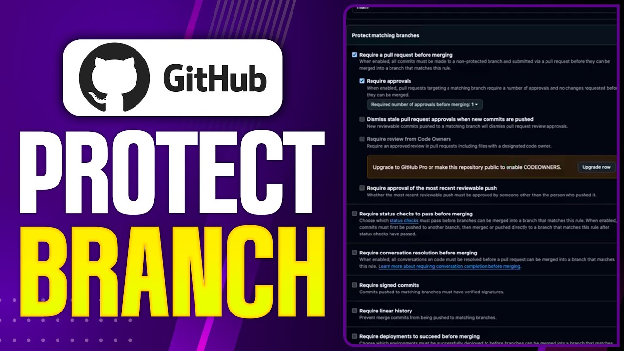 How To Protect Main Branch On GitHub (2026 Updated Tutorial)