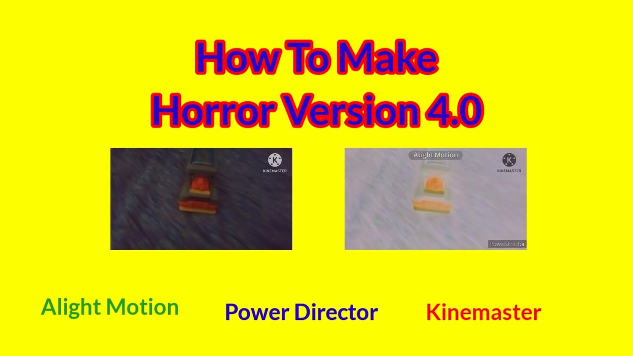 How to Make Horror Version 4.0