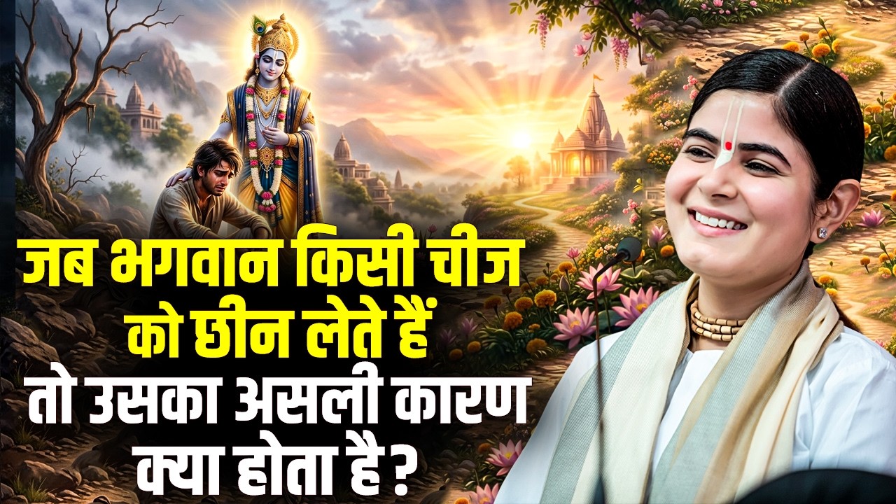 जब भगवान किसी चीज को छीन लेते हैं तो उसका असली कारण क्या होता है? देवी चित्रलेखा जी