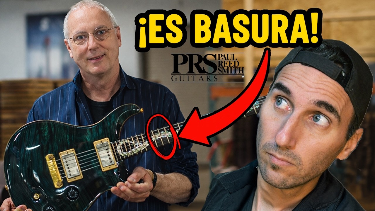 Si haces esto, la guitarra es BASURA: Paul Reed Smith me reveló el secreto.