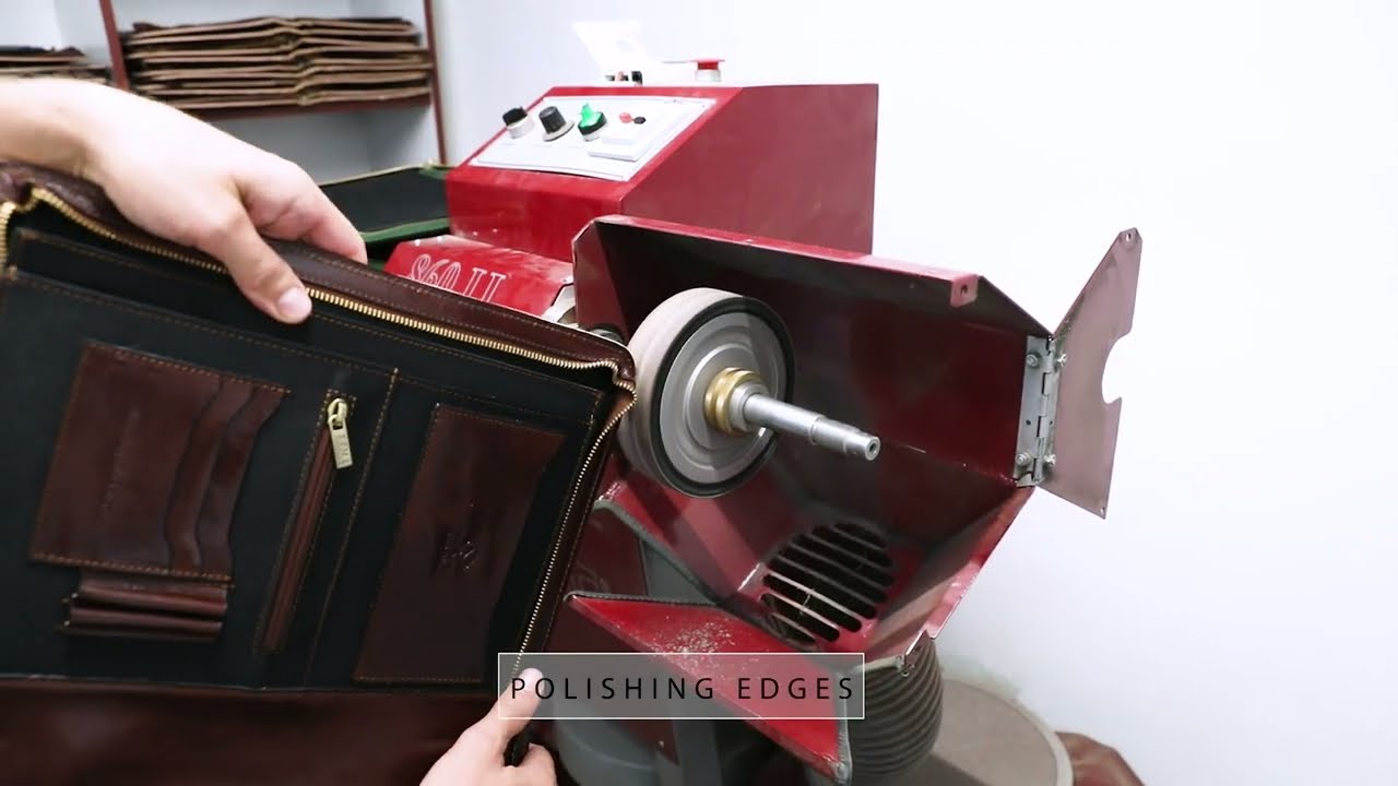 Making Leather Portfolio Document Folder Candide - Time Resistance Official Video