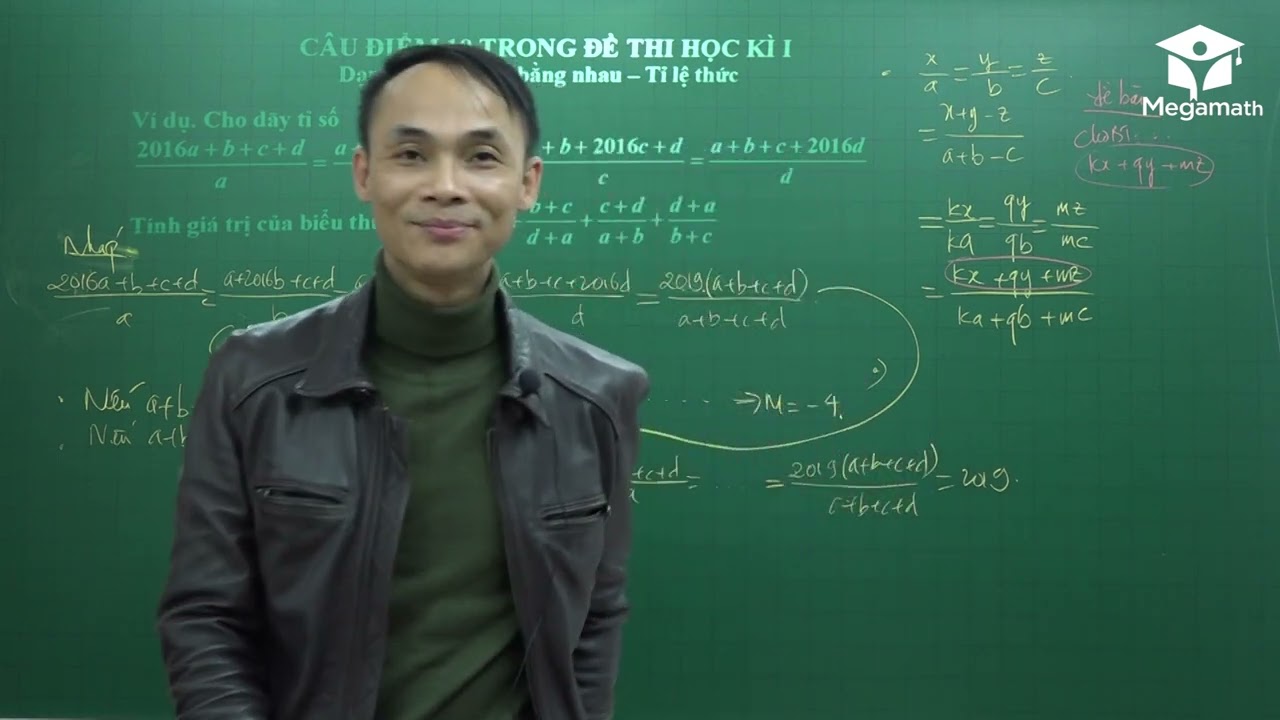 Câu điểm 10 trong đề thi học kì 1  Bồi dưỡng HSG Toán 7 - Thầy Trần Ngọc Hà