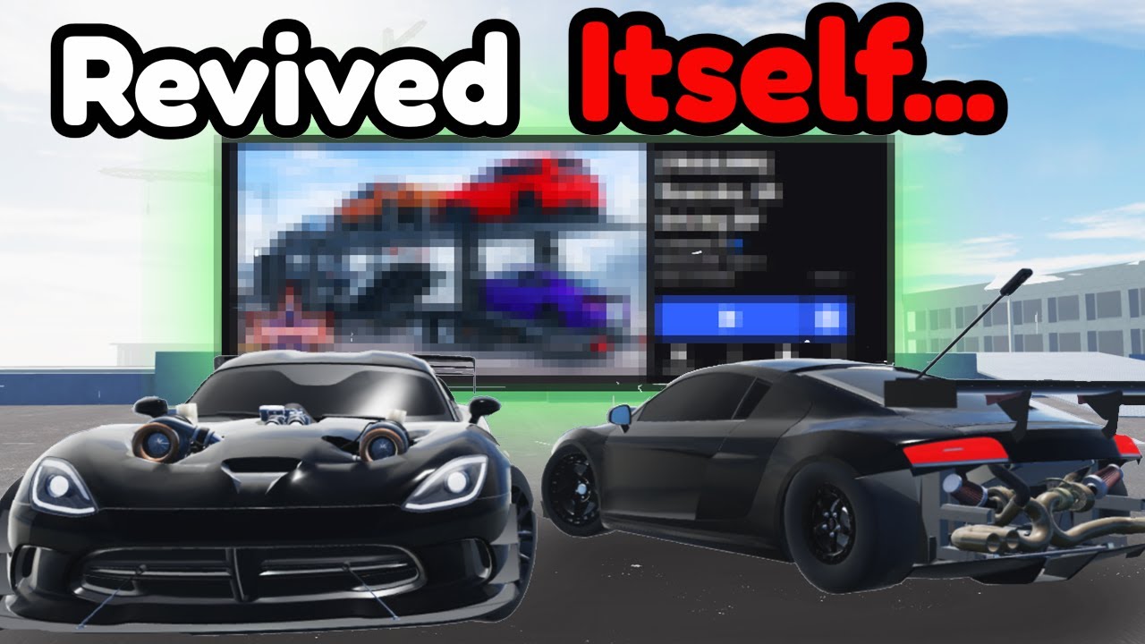 Эта автомобильная игра на Roblox только что ОЖИЛА.