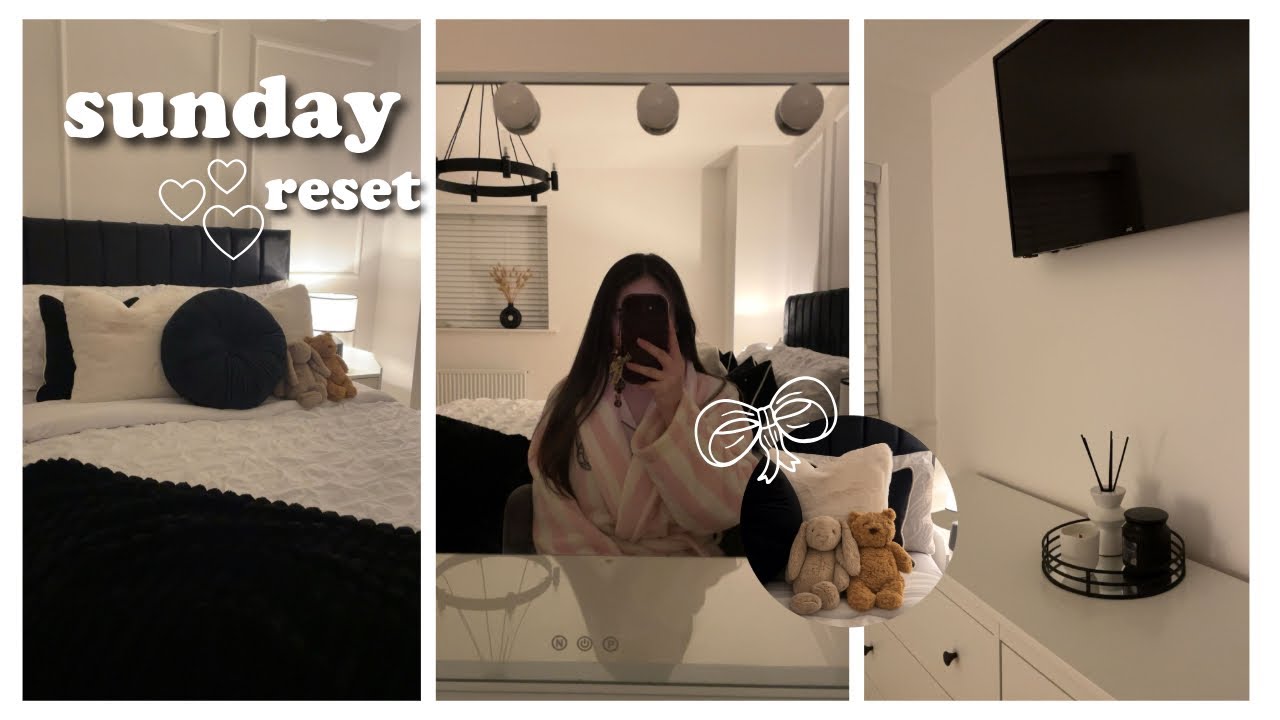 SUNDAY RESET | clean,productive,calm🧖‍♀️🫧