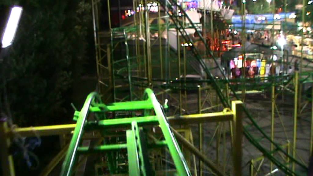 Montagne russe del Luna Park di Lignano - Roller coaster in Lignano