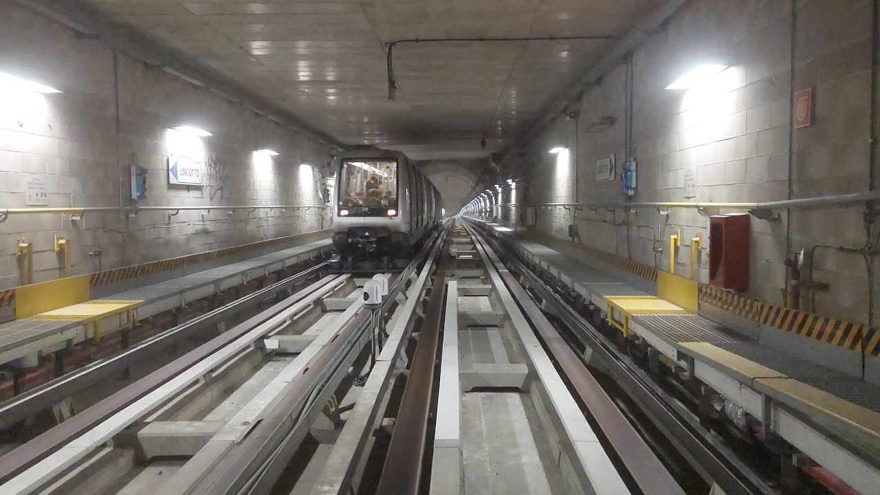 (Cab Ride) Turin metro 🇮🇹 from Fermi to Bengasi