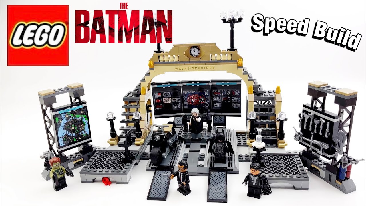 LEGO (76183) The Batman: Batcave: The Riddler Face - Off - Unboxing - Speed Build