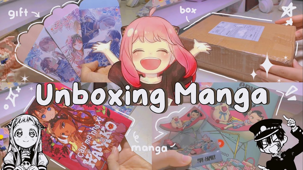 🛍️UNBOXING MANGA [ASMR]✨|| Hanako, Komi, SpyxFamily,… 😻|| Tandoo 💗